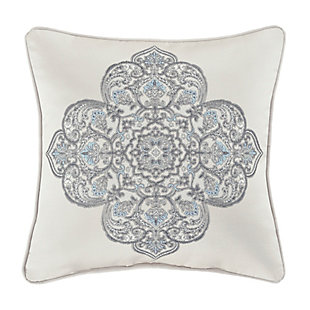J. Queen New York Adagio 18" Square Decorative Throw Pillow, , large