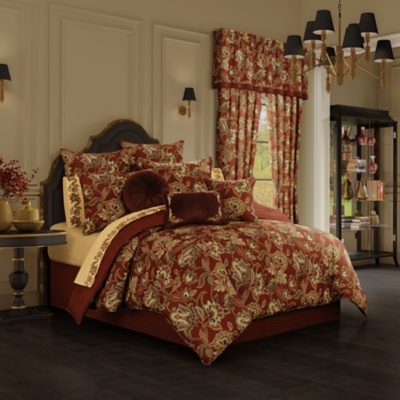 Royal Court Montecito Comforter Set, Red