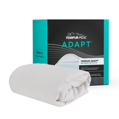 Tempur-Protect Full Mattress Protector, White, large