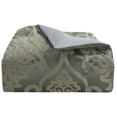 J. Queen New York Santino 4 Piece Comforter Set, Jade, rollover