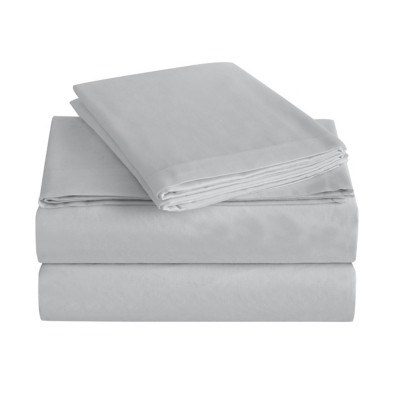 Charisma 310 Thread Count 4 Piece Sheet Set, Gray, rollover