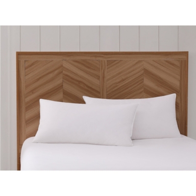 Charisma Luxe Down Firm Pillow 2 Pack, White, rollover