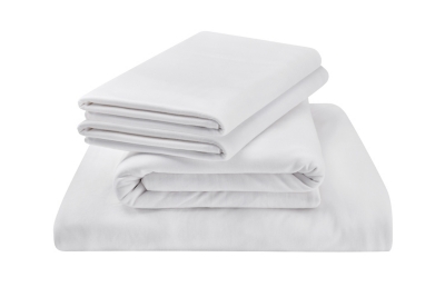 TEMPUR-Rayon from Bamboo Sheet Set- King, White, rollover