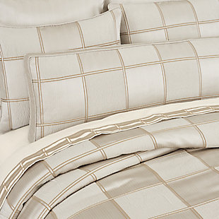 J.Queen New York Brando Bolster Decorative Throw Pillow, , large