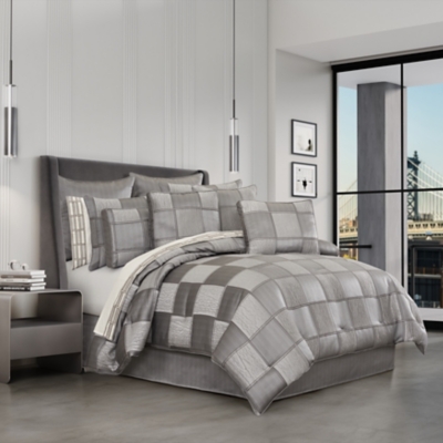 J.Queen New York Brando Queen 4 Piece Comforter Set, , large