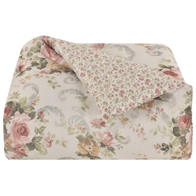 Royal Court Chablis Full 4 Piece Comforter Set, Rose Gold, rollover