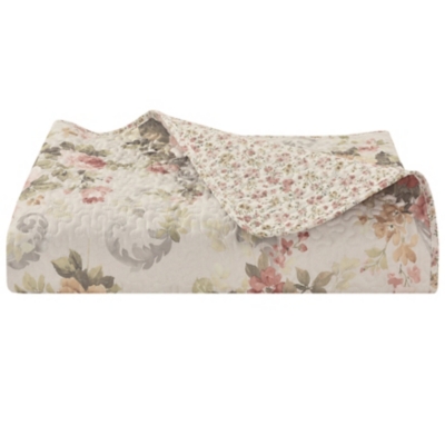 Royal Court Chablis Full/Queen 3 Piece Quilt Set, Rose Gold, rollover
