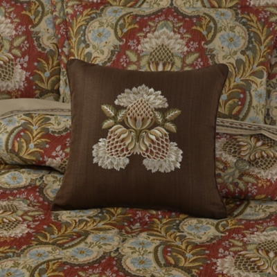 J.Queen New York Sayre 18" Square Decorative Throw Pillow, , rollover