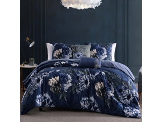 Bebejan Maia 100% Cotton 5-Piece Reversible Comforter Set