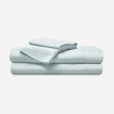 BEDGEAR Hyper-Linen Split King Sheet Set, Misty Blue, rollover