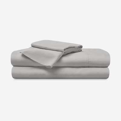 BEDGEAR Hyper-Linen Queen Sheet Set, Light Gray, rollover