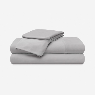 BEDGEAR Ver-Tex Split King Sheet Set, Light Gray, rollover