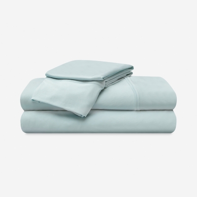 BEDGEAR Ver-Tex Queen Sheet Set, Misty Blue, rollover