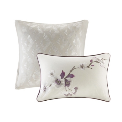 Holly King 8 Piece Comforter Set, Purple, rollover