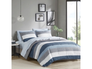 Jaxon Queen Comforter Set with Bed Sheets