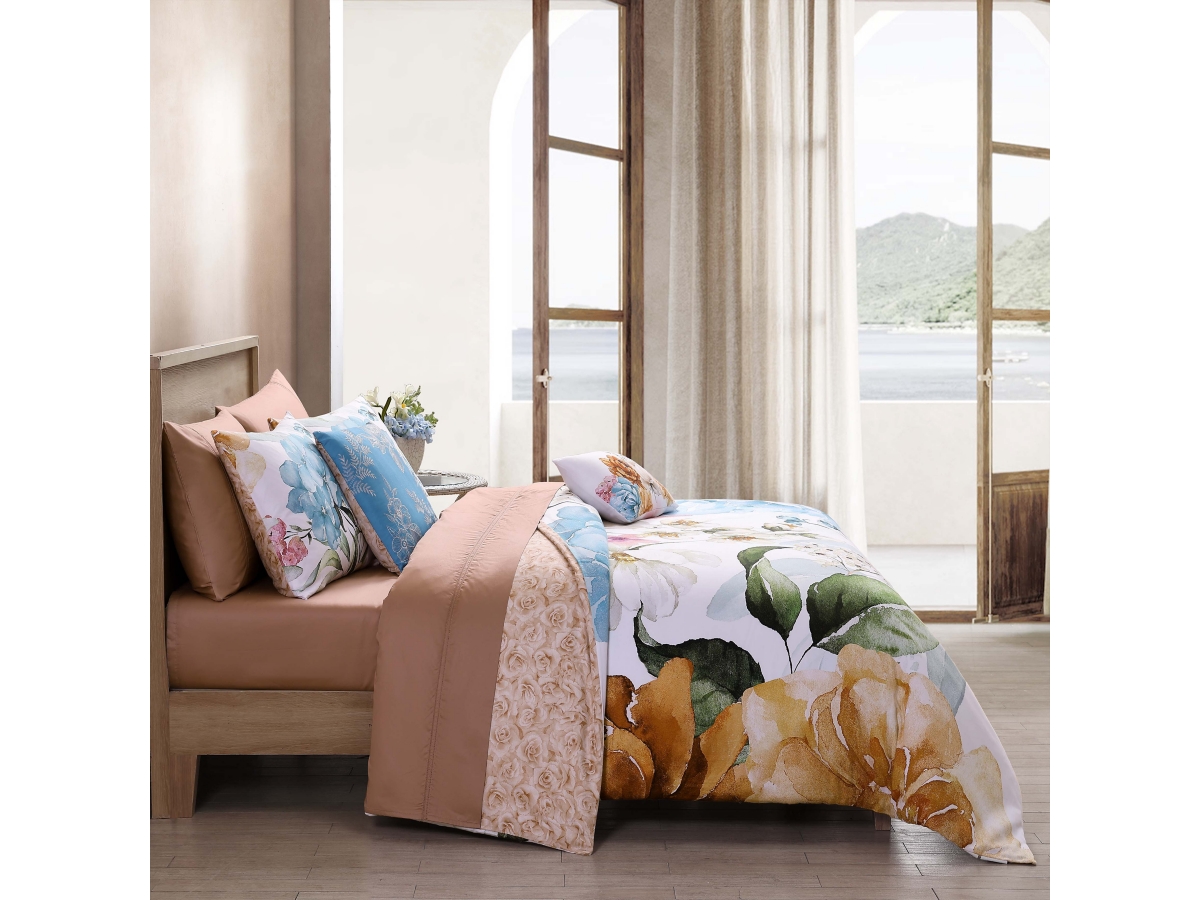 Bebejan Maia 100% Cotton 5-Piece Reversible Comforter Set