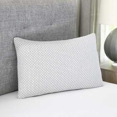 Bodipedic Essentials Gel-Infused Memory Foam Cluster Jumbo Bed Pillow with Charcoal Infused Cover, , rollover