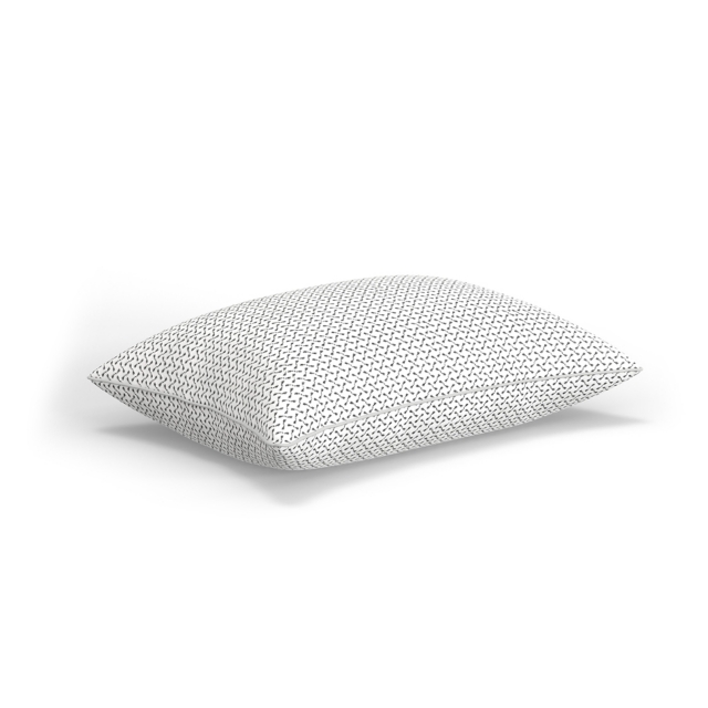 Bodipedic Essentials Gel-Infused Memory Foam Cluster Jumbo Bed Pillow with Charcoal Infused Cover