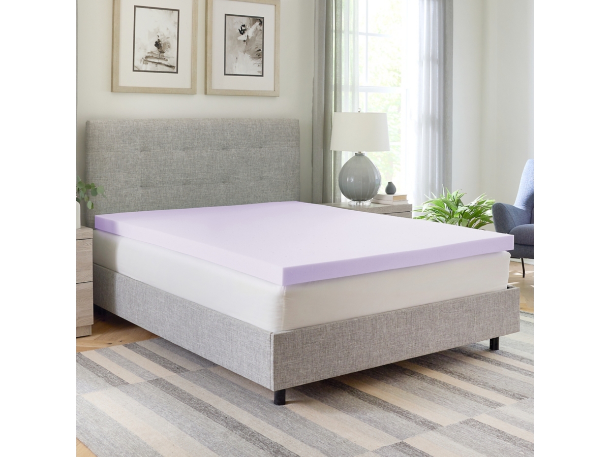 3 inch memory shops foam mattress topper