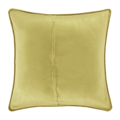 J.Queen New York Cayman Euro Quilted Sham, Chartreuse, large