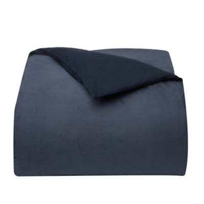 Oscar Oliver Valencia Full/Queen Duvet Cover 3 Piece Set, Navy, large