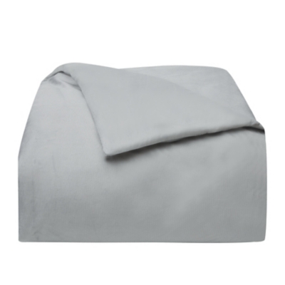 Oscar Oliver Valencia King/California King Duvet Cover 3 Piece Set, Silver, large