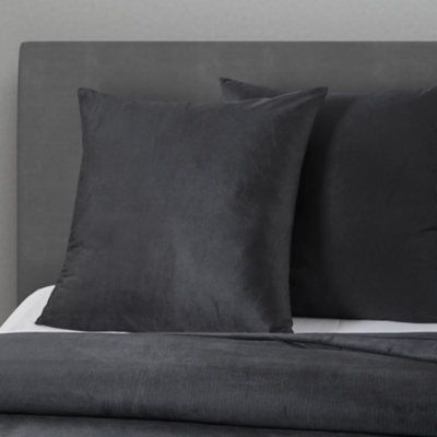 Oscar Oliver Valencia Euro Sham, Black, rollover