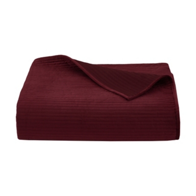 J. Queen New York Townsend Quilt Full/Queen 3 Piece Quilt Set, Red, rollover