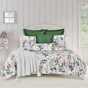 Piper & Wright Clara Full/Queen 3 Piece Quilt Set, Ivory, rollover