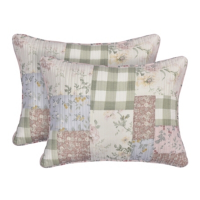 Piper & Wright Eloise King Quilted Sham, Dusty Rose, large