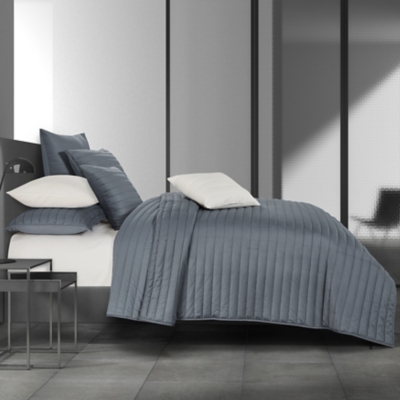 Oscar Oliver Valencia Twin/Twin Xl 2Pc. Quilt Set, Steel Blue, large