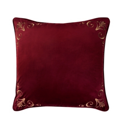 Five Queens Court Bordeaux Euro Sham, , large