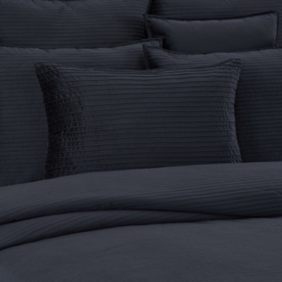J.Queen New York Townsend Straight Pillow Lumbar Decorative Throw Pillow Cover, Indigo, rollover