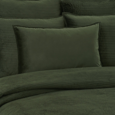J.Queen New York Townsend Lumbar Decorative Throw Pillow Cover, Forest, rollover