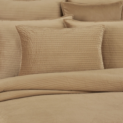 J.Queen New York Townsend Straight Pillow Lumbar Decorative Throw Pillow Cover, Gold, rollover