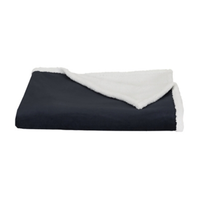 J.Queen New York Townsend Throw, Indigo, rollover