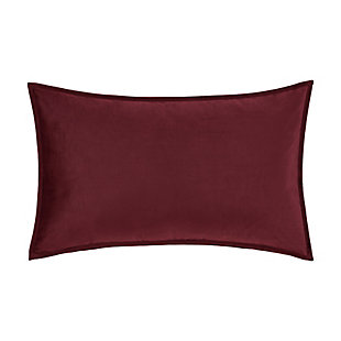 J.Queen New York Townsend Lumbar Decorative Throw Pillow Cover, Red, large