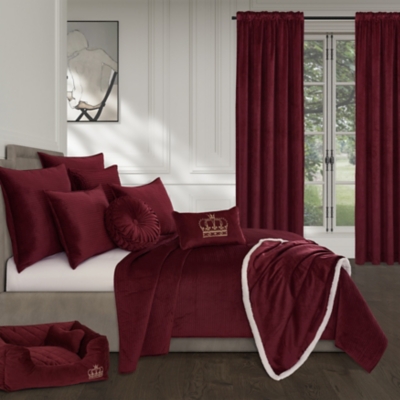 J.Queen New York Townsend Throw, Red, large