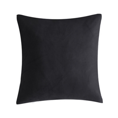 Oscar Oliver Valencia 20" Square Decorative Throw Pillow, Black, large