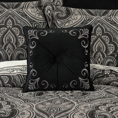 Five Queens Court Davinci 18" Square Decorative Throw Pillow, , rollover