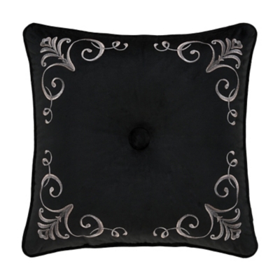 Five Queens Court Davinci 18" Square Decorative Throw Pillow, , large