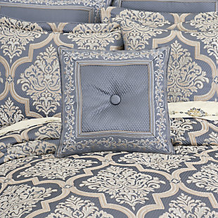 J.Queen New York San Marino 18" Square Decorative Throw Pillow, , rollover
