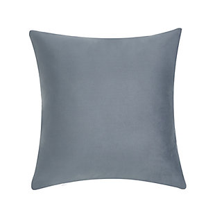 Oscar Oliver Valencia 20" Square Decorative Throw Pillow, Steel Blue, large