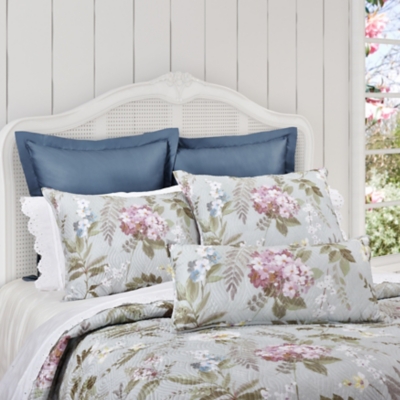 Piper & Wright Sara Quilted Boudoir Decorative Throw Pillow, , rollover