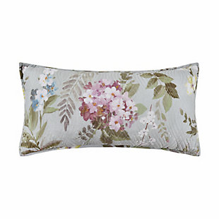 Piper & Wright Sara Quilted Boudoir Decorative Throw Pillow, , large