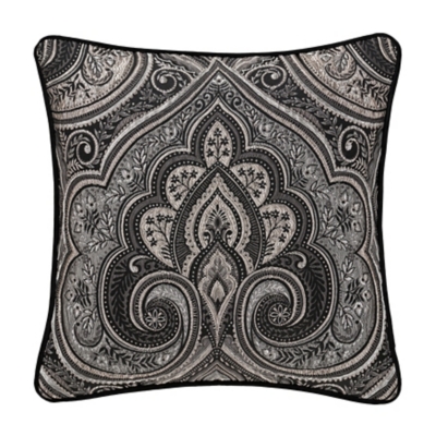Five Queens Court Davinci 20" Square Decorative Throw Pillow, , large