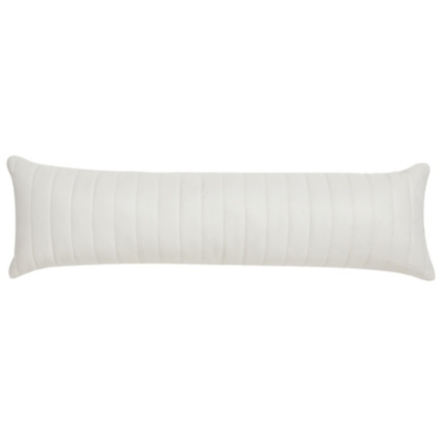 Oscar Oliver Varick Lumbar Decorative Throw Pillow, Ivory, large