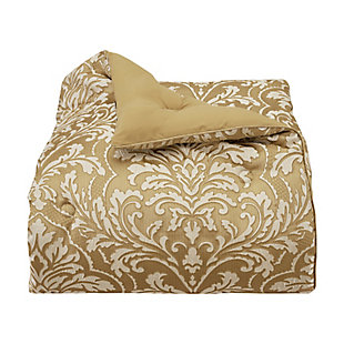 J.Queen New York Aurelia California King 2 Piece Comforter Set, Gold, large