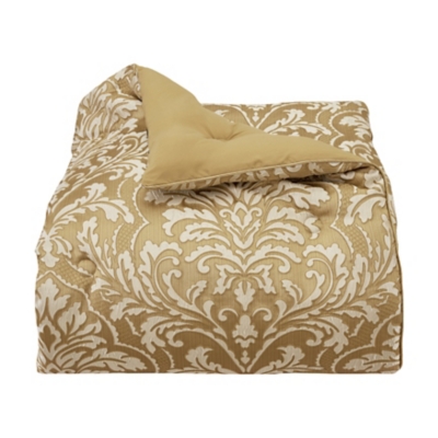 J.Queen New York Aurelia Queen 2 Piece Comforter Set, Gold, rollover