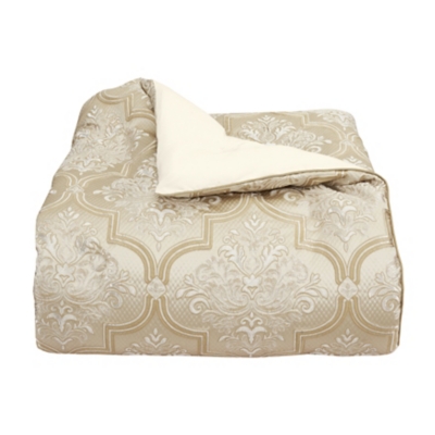 J.Queen New York Sezanne Queen 2 Piece Comforter Set, Champagne, rollover